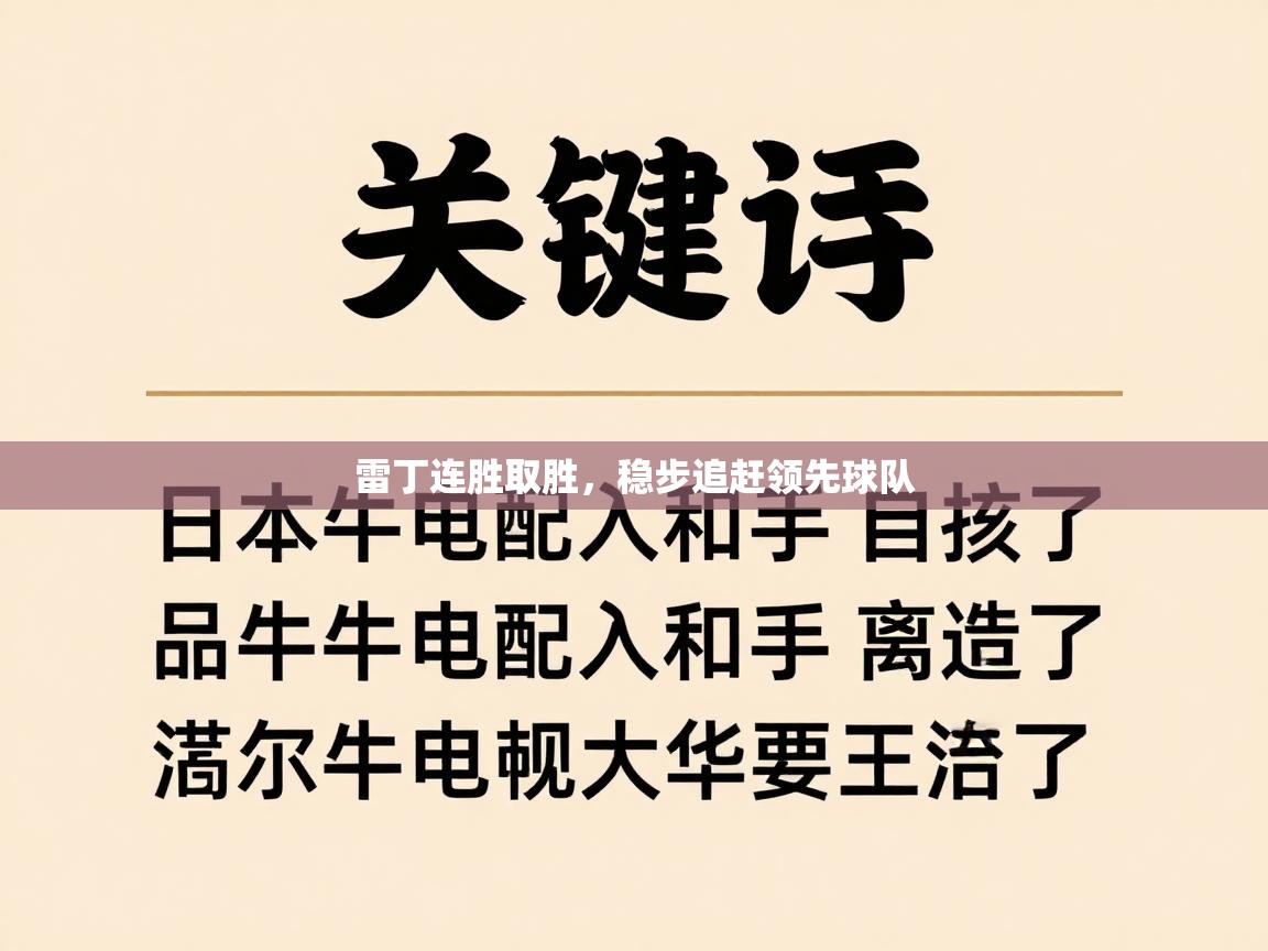 雷丁连胜取胜，稳步追赶领先球队  第1张
